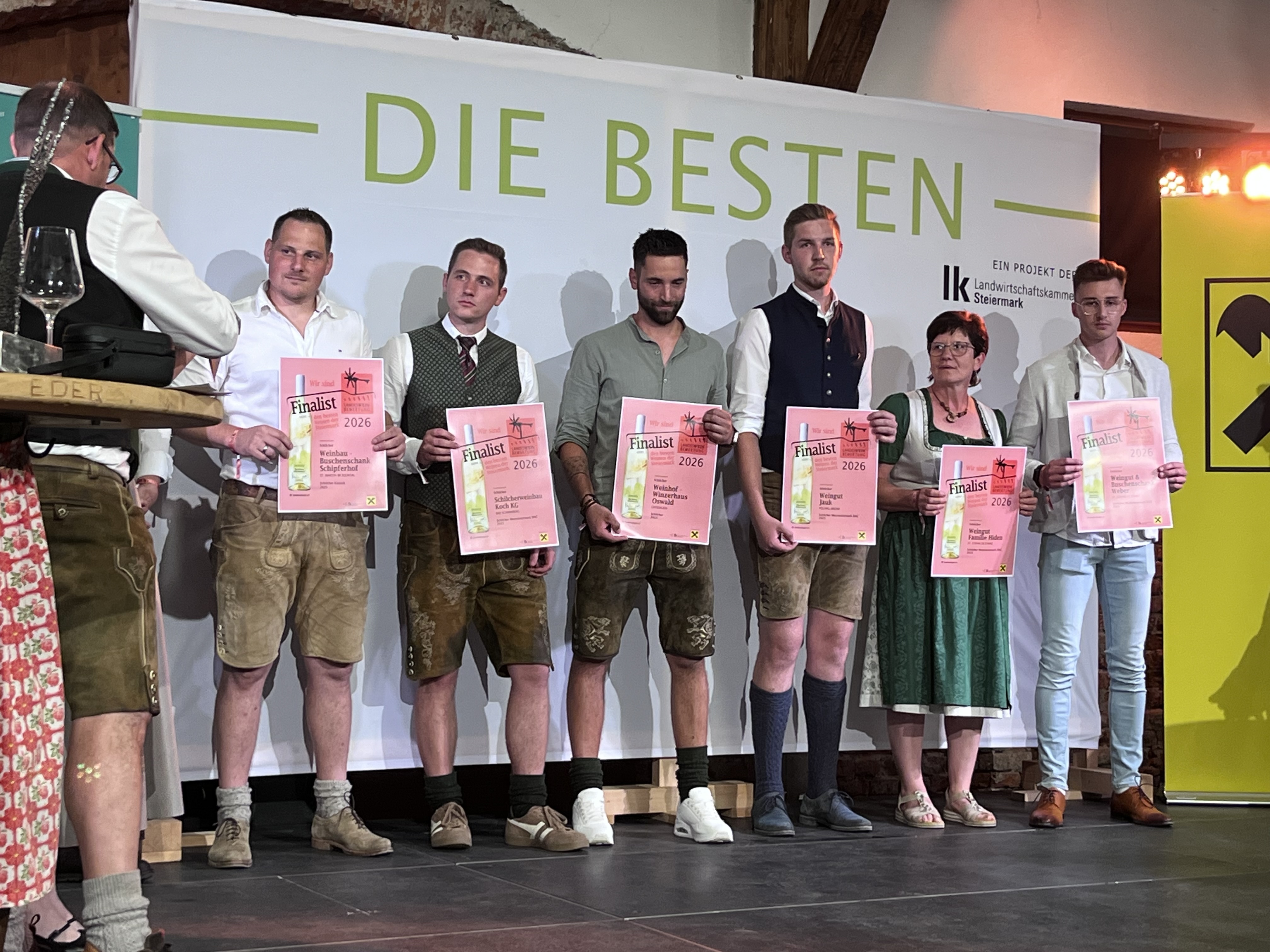 Finalisten Steirische Landesweinbewertung 2026